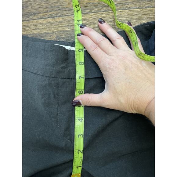 Trina Turk Women’s Charcoal Dress Pants Size 6 Straight Leg - Picture 9 of 10